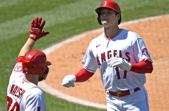 Rangers comeback stopped short as Angels win, 9-8