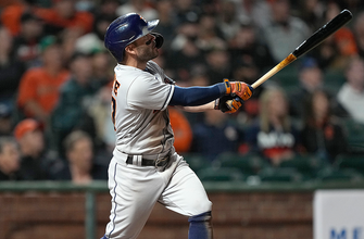 José Altuve swats two homers, drives in five runs in Astros’ 9-6 win over Giants
