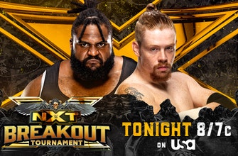 Odyssey Jones set to battle Trey Baxter in a Breakout Tournament Semifinal Match