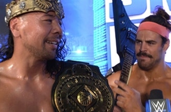 El Rey Nakamura celebra convertirse en Campeón Intercontinental: 13 de agosto de 2021
