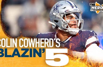 Blazin '5: selecciones de Colin Cowherd para la semana 3 de la temporada 2021 de la NFL I THE HERD