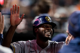 Lorenzo Cain’s solo home run helps Brewers win third straight over Giants, 5-2