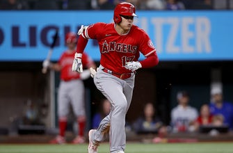 Shohei Ohtani makes history, Angels cruise past Rangers in 7-2 victory thumbnail
