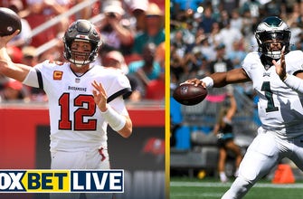 
					Geoff Schwartz: I think Jalen Hurts will be able to run wild on Tampa Bay I FOX BET LIVE
				
