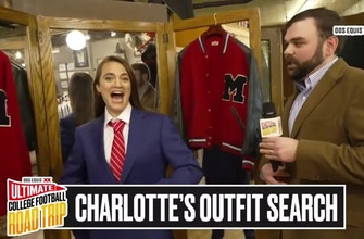 Charlotte Wilder finds the perfect tailgate outfit in Oxford, MI | Ultimate College Football Road Trip