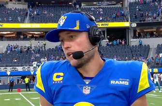 Matthew Stafford: 'I'm proud of our guys for weathering that storm'