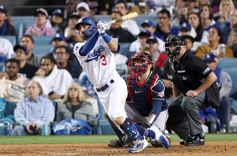 Dodgers get much-needed power surge with five home runs in 11-2 defeat of Braves