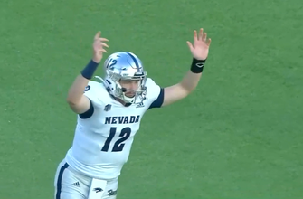 Carson Strong links up with Cole Turner on two-yard touchdown pass, cuts Fresno State’s lead over Nevada to 14-10
