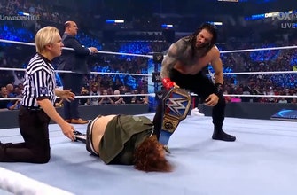 Roman Reigns va uno a uno con Sami Zayn por el título universal