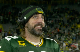 'I'm really thankful to be here' — Aaron Rodgers on setting Packers' franchise TD record