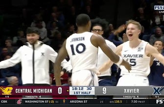 Xavier Musketeers start the game with SIX three-pointers made, jump out to huge lead early