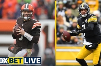 Cousin Sal takes Steelers and the points vs. Browns on Monday Night Football I FOX BET LIVE thumbnail