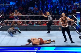 Big E & Kofi Kingston battle Madcap Moss and Happy Corbin | WWE on FOX thumbnail