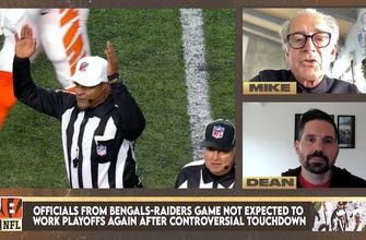 Officials from Bengals-Raiders game expected not to work playoffs again after controversial TD — Mike Pereira & Dean Blandino react I Last Call