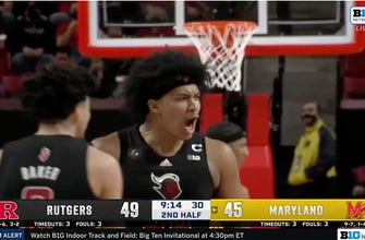 Ron Harper Jr’s shooting performance lift Rutgers over Maryland, 70-59