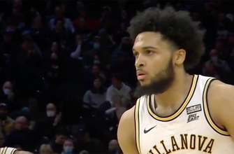 Brandon Slater’s hustle leads to a Caleb Daniels layup