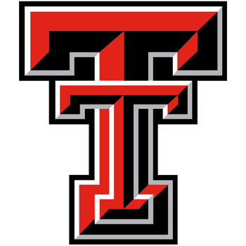 Texas Tech Red Raiders TT TX Football 6"x12" Aluminum License Plate Tag