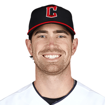 Shane Bieber of the Cleveland Indians looks on and smiles against