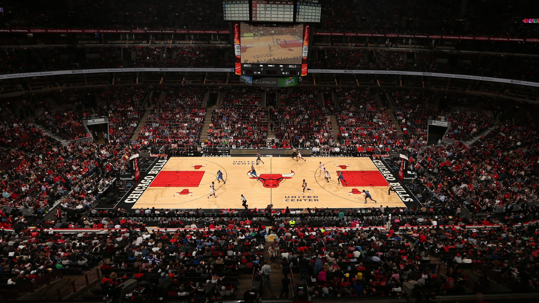 Arena United Center em Chicago - 2023