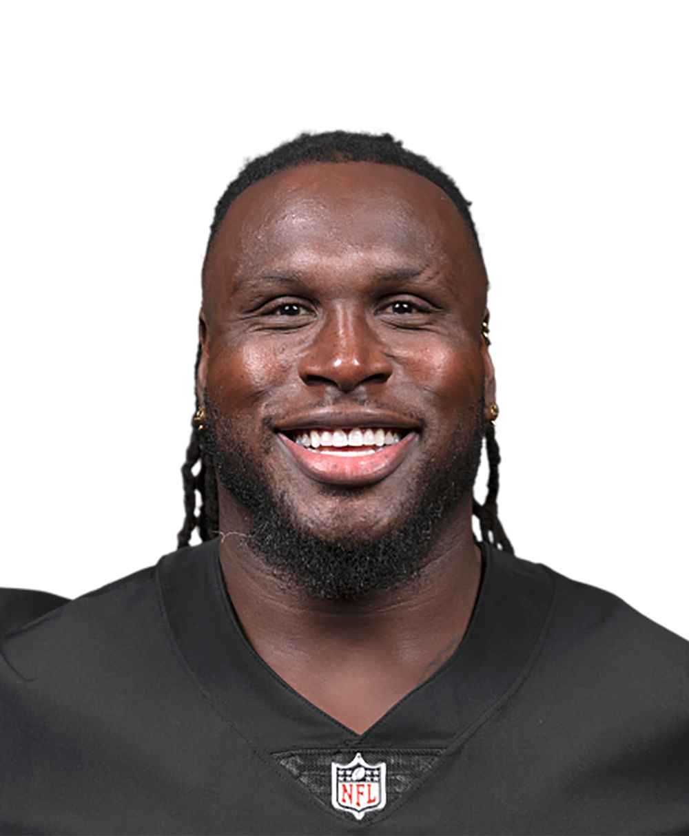 Atlanta Falcons offensive lineman Jonotthan Harrison (62) walks on the  sidelines during an NFL pre-season football game against the Miami  Dolphins, Friday, Aug. 11, 2023, in Miami Gardens, Fla. (AP Photo/Doug  Murray