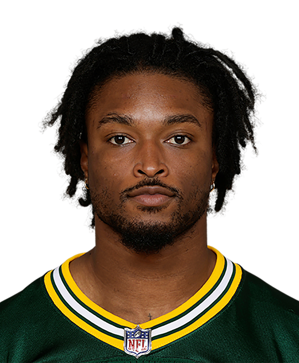 Green Bay Packers cornerback Rico Gafford during a preseason NFL