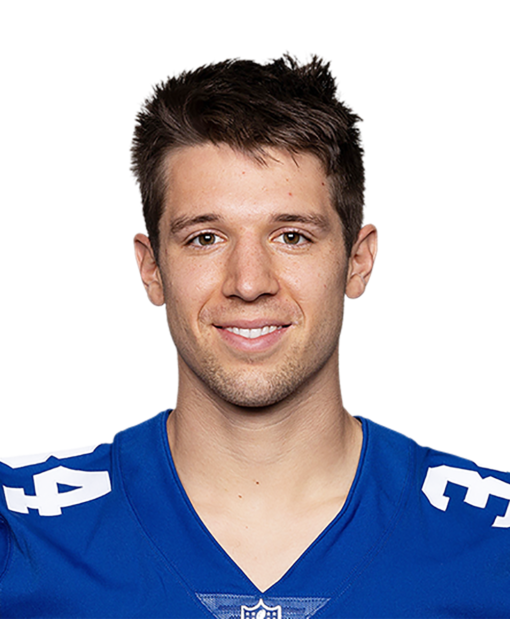 Sandro Platzgummer says his time with the New York Giants is over