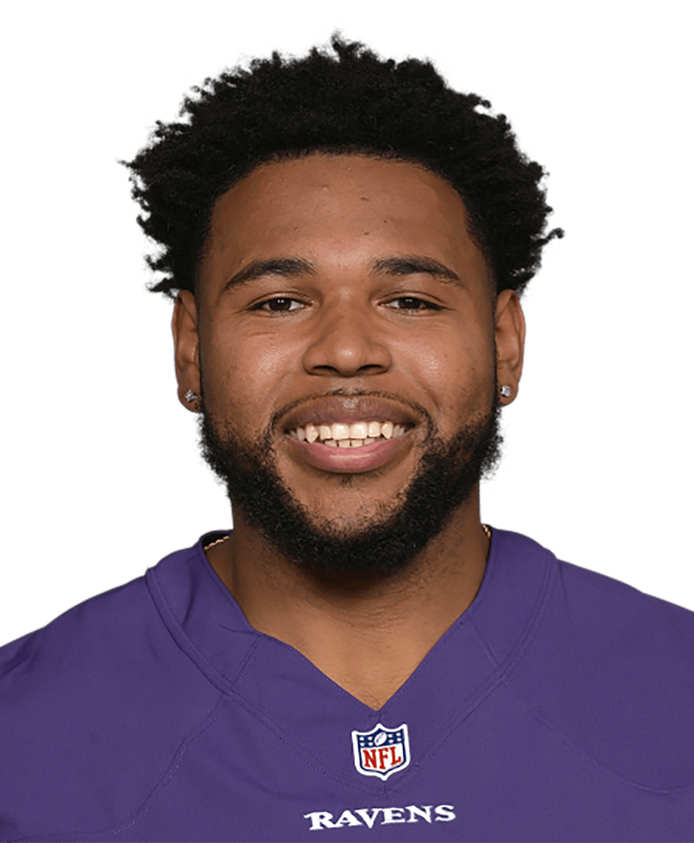 Baltimore Ravens defensive tackle Travis Jones (98) walks off the field  after an NFL football game against the New York Giants Sunday, Oct. 16,  2022, in East Rutherford, N.J. (AP Photo/Adam Hunger