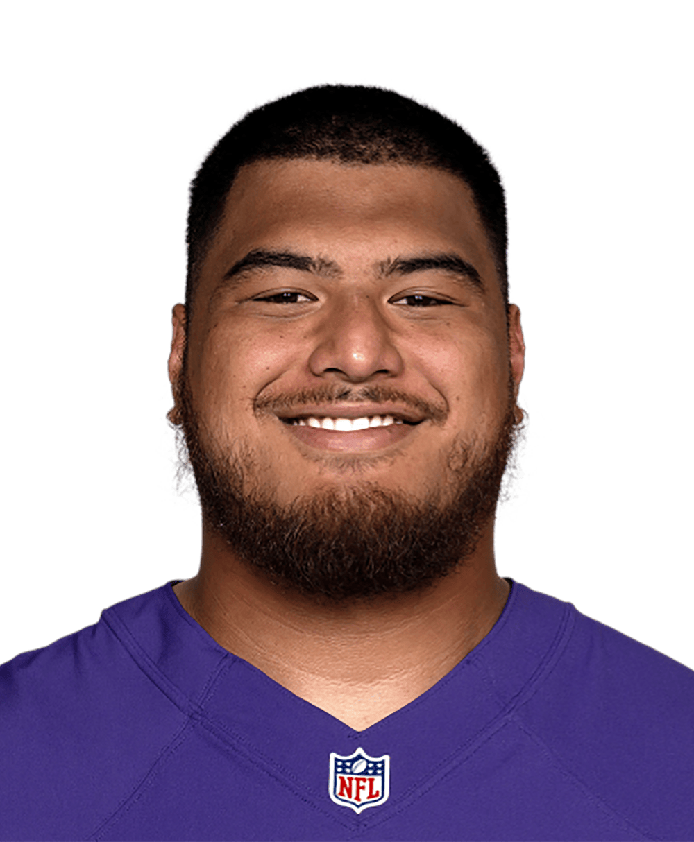 Baltimore Ravens offensive tackle Daniel Faalele (77) during the