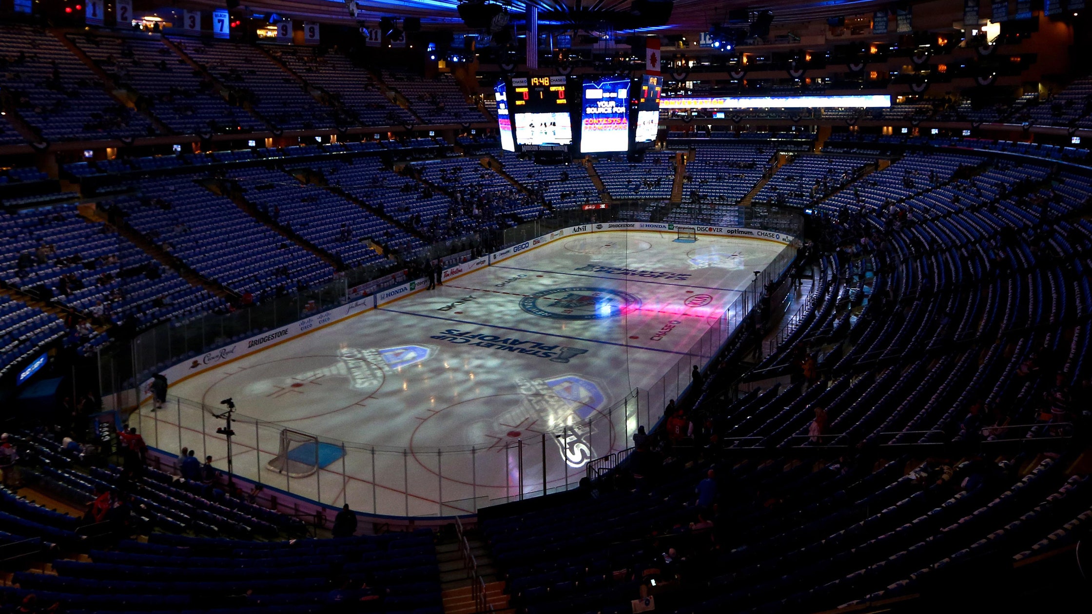 Boston Bruins v New York Rangers, Madison Square Garden
