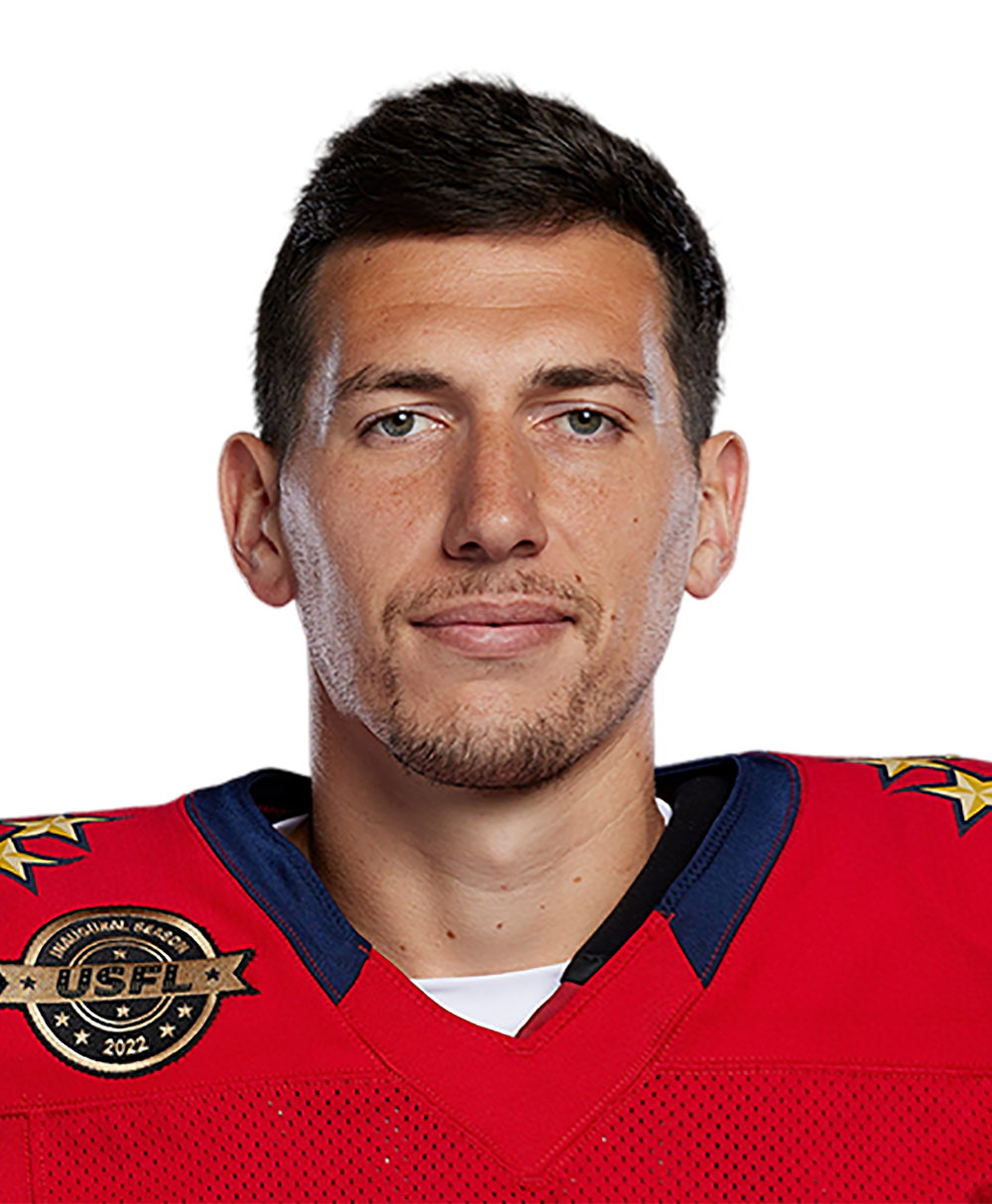 Fresh Pics of our new QB Luis Perez from USFL media days last week. :  r/NJGenerals