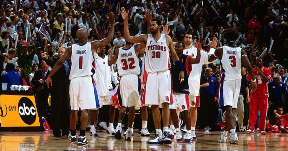 Remembering the Pistons' improbable 2004 NBA title FOX