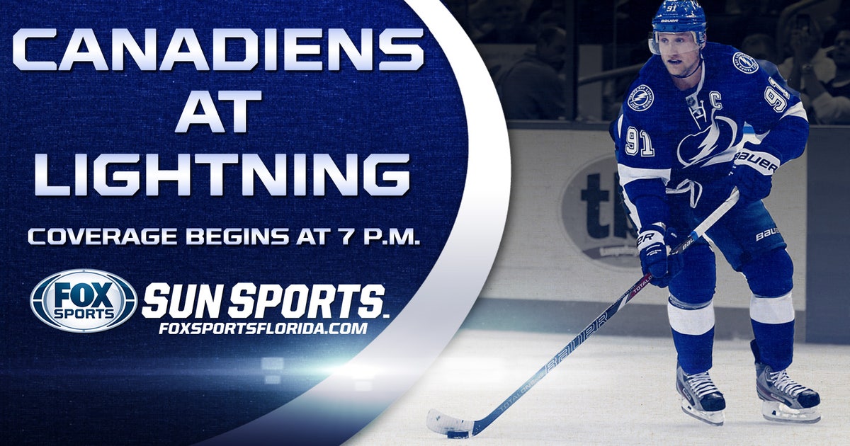 Montreal Canadiens at Tampa Bay Lightning game preview FOX Sports