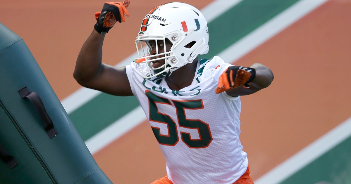Freshman Shaquille Quarterman has makings of leader for Miami's defense