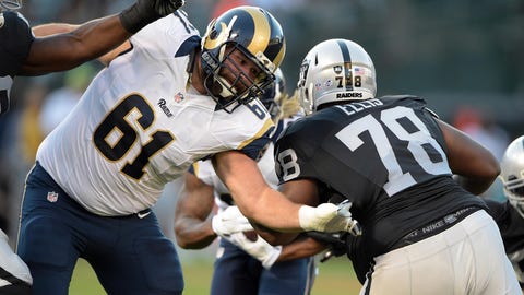 Rams Name Veteran Tim Barnes Starting Center Fox Sports