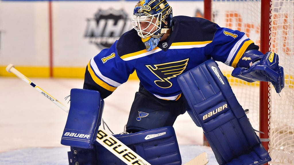 brian elliott blues jersey