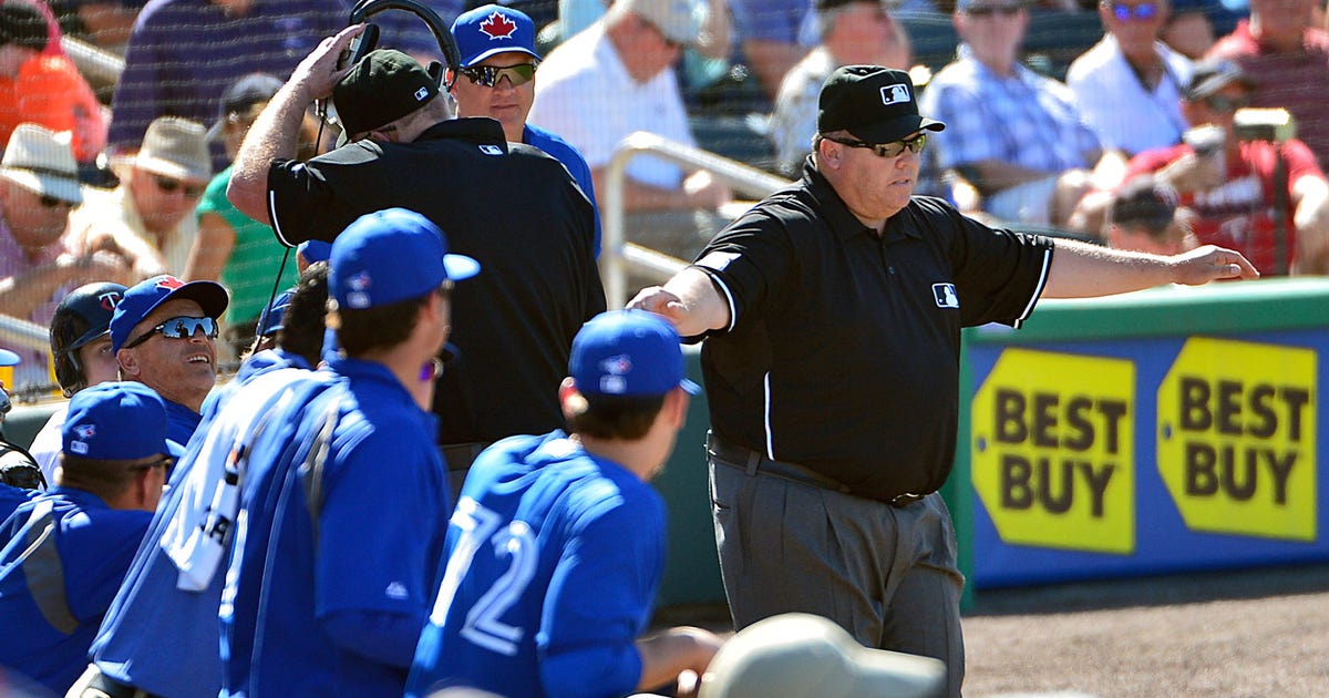 First MLB instant replay upheld during TwinsBlue Jays game FOX Sports