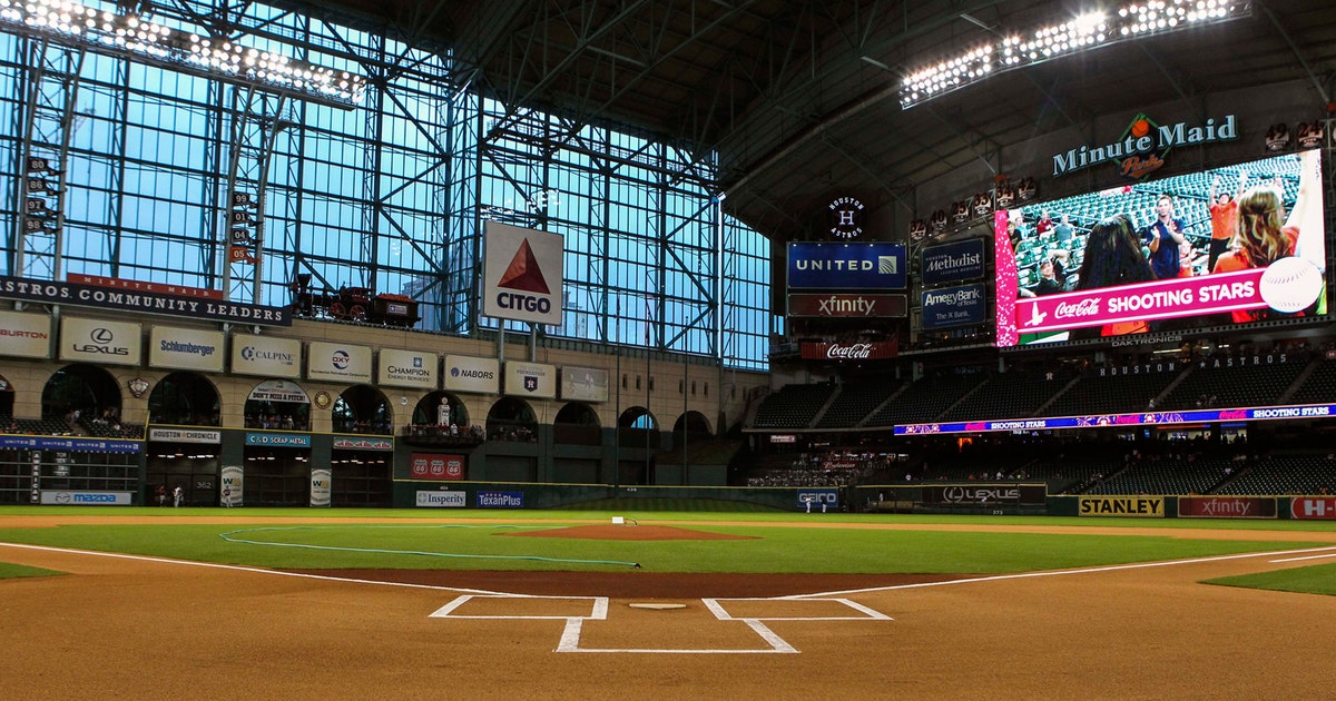 Watch timelapse footage of Minute Maid Park's retractable roof in action FOX Sports