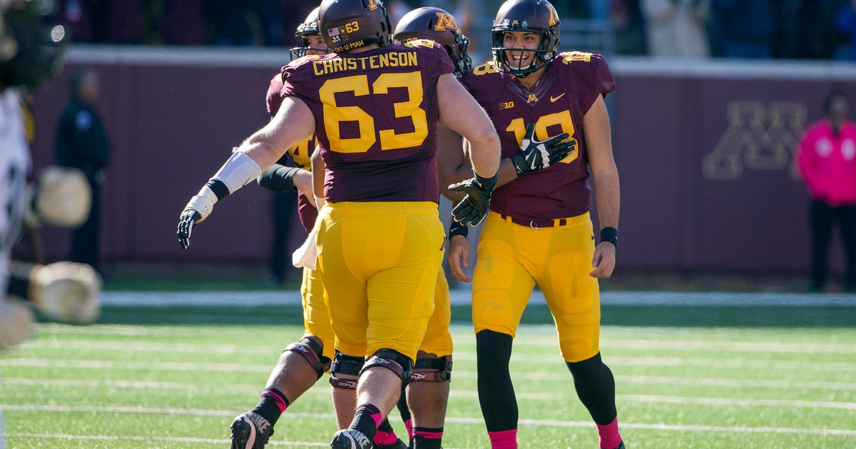 Notebook Gophers kicker relishes chance at redemption FOX Sports