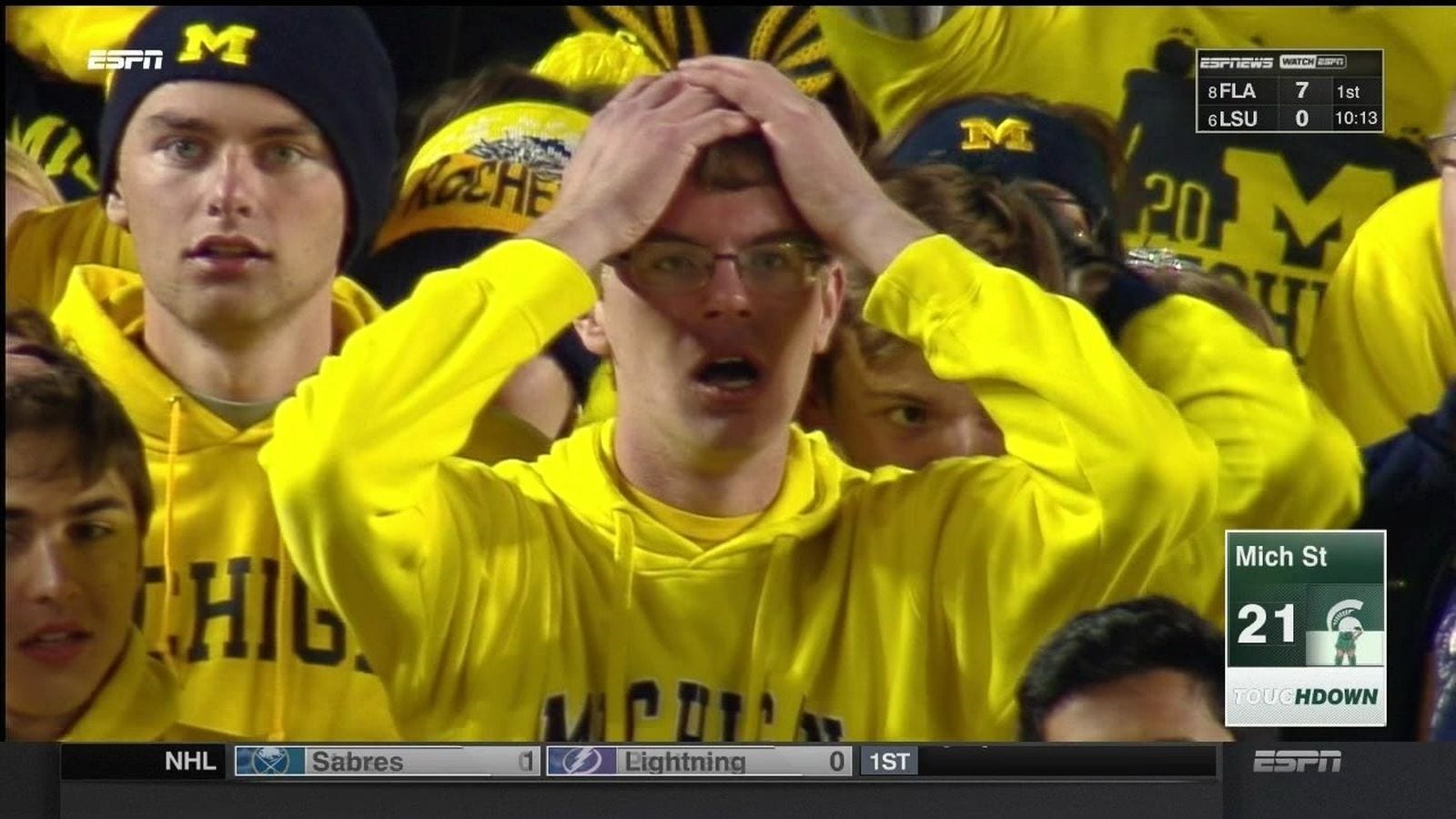 6) Michigan, 5-2 (2-1). 