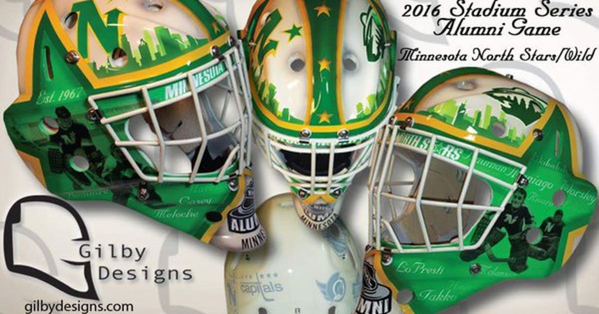 Wild show off North Stars goalie mask ahead of Stadium Series FOX Sports