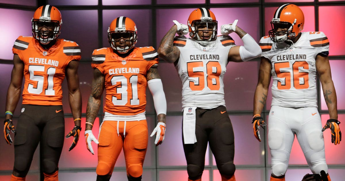 Check out the new uniform combo Browns will wear in Thursday's ...