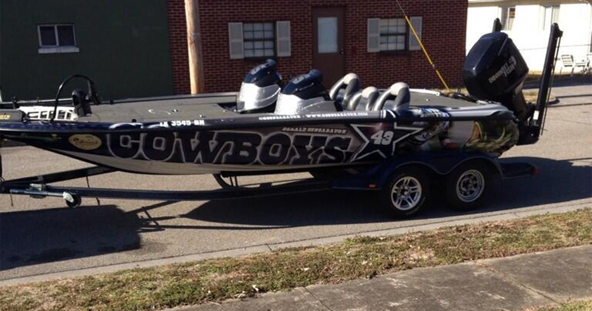 Former Cowboys safety Sensabaugh has sweet new boat | FOX Sports