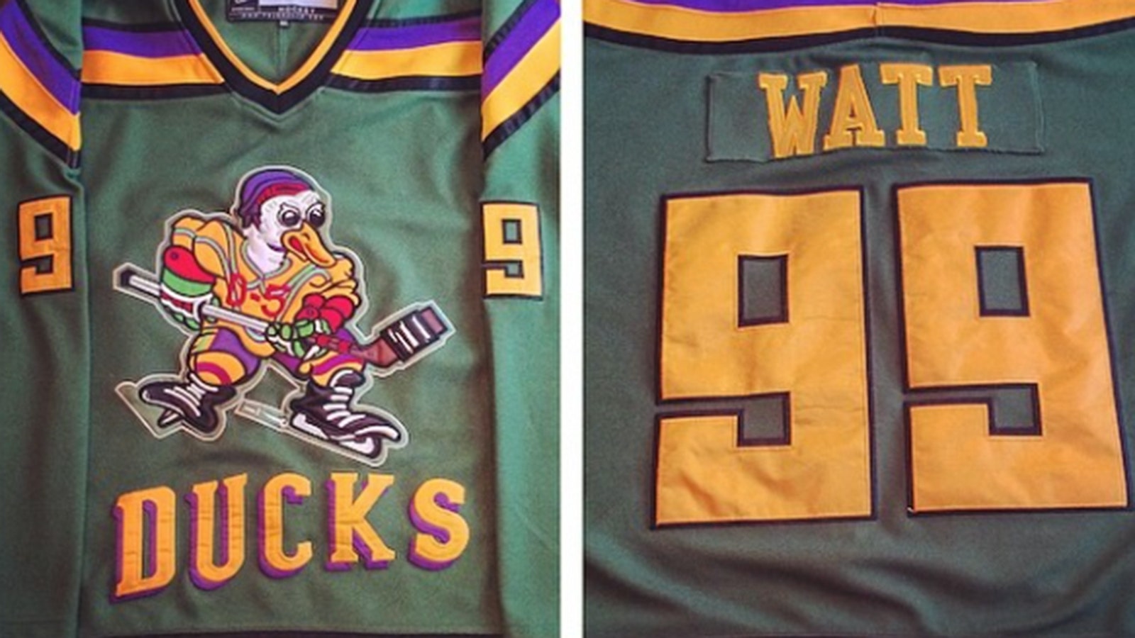 personalized ducks jersey
