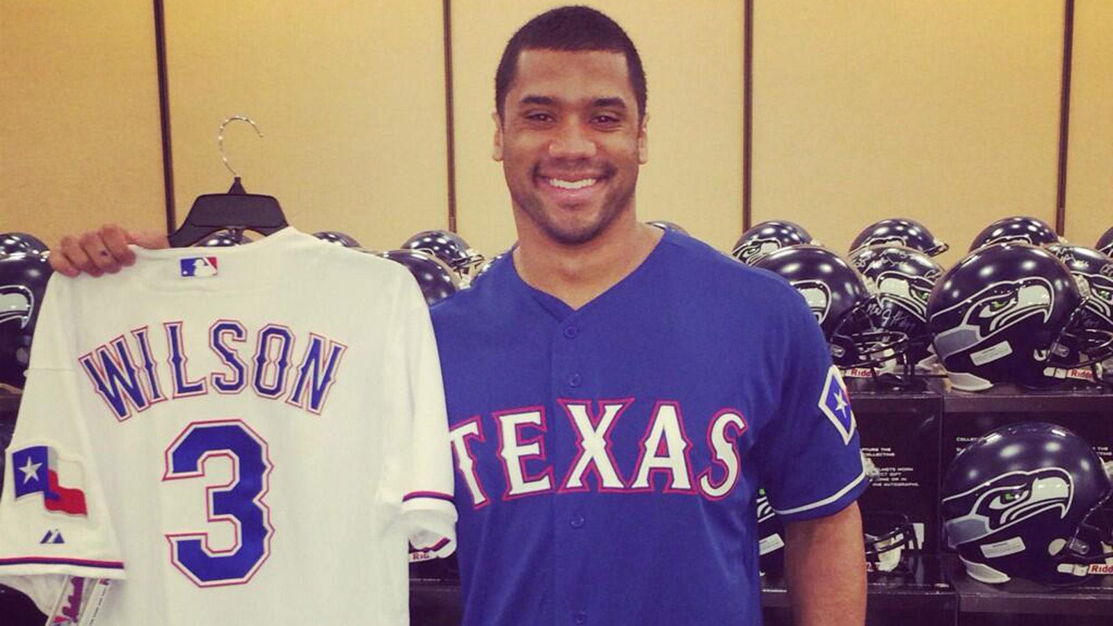 russell wilson rangers jersey