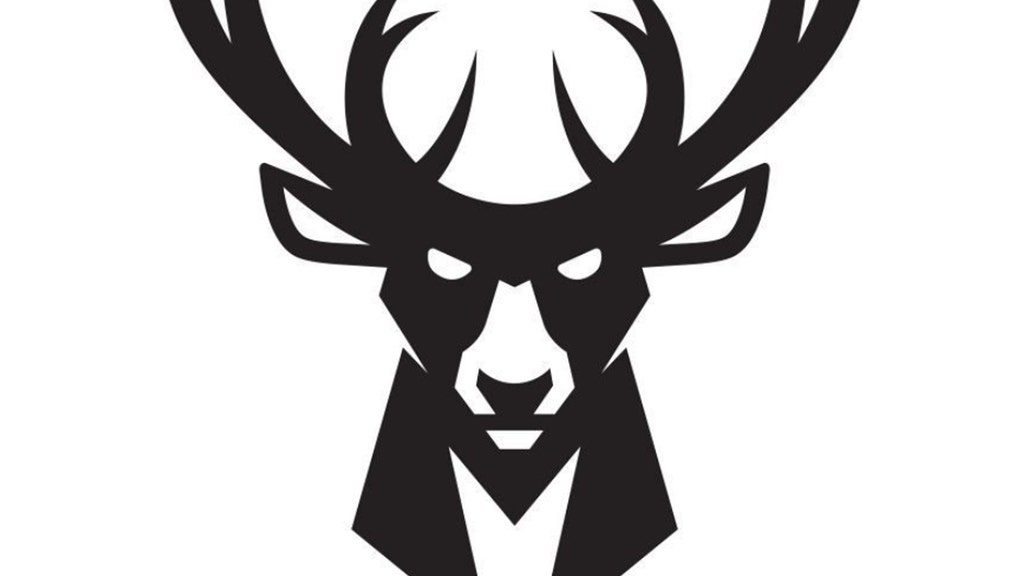 Black Milwaukee Bucks Logo Wallpaper