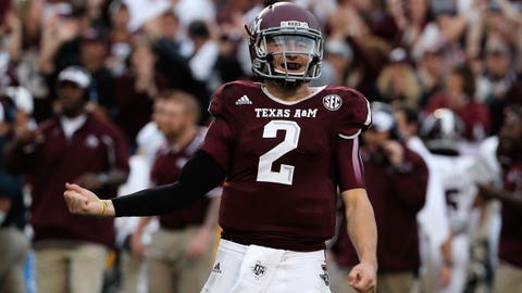 Johnny Manziel, QB, Texas A&M (class of 2010)