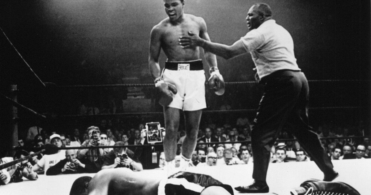 Fifty Years Ago Cassius Clay Stopped Sonny Liston To Become Champ