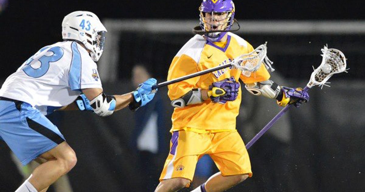 U Albany's Miles Thompson showed off with three behindtheback goals