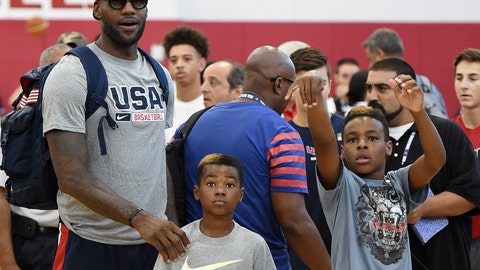 : Wildly talented 11-year-old LeBron James Jr.