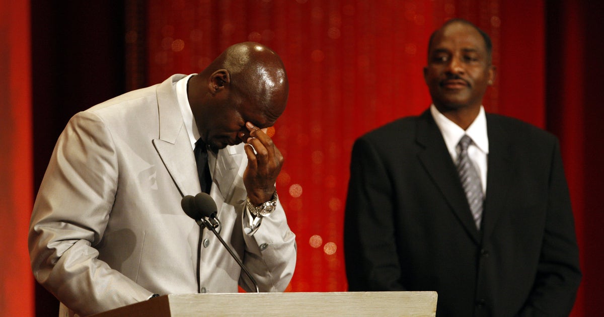 michael jordan crying after finals